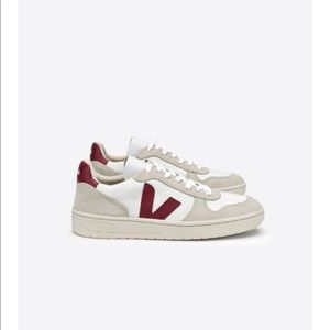 VEJA V-10 BMESH NATURAL MARSALA